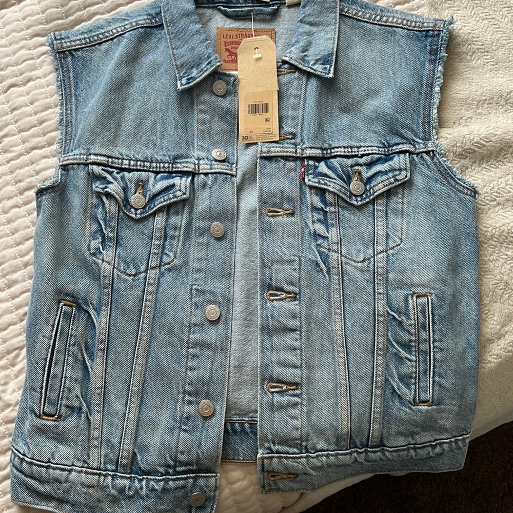 Levi’s jean vest